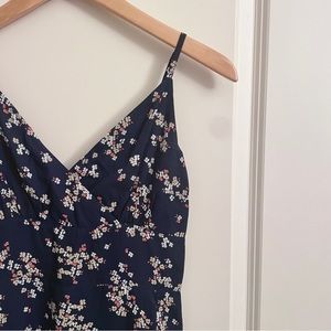 Abercrombie Floral Maxi Long Slit Dress